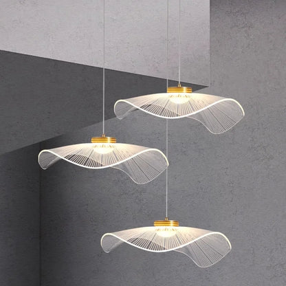 Éclairage élégant - Lampes suspendues contemporaines en cristal