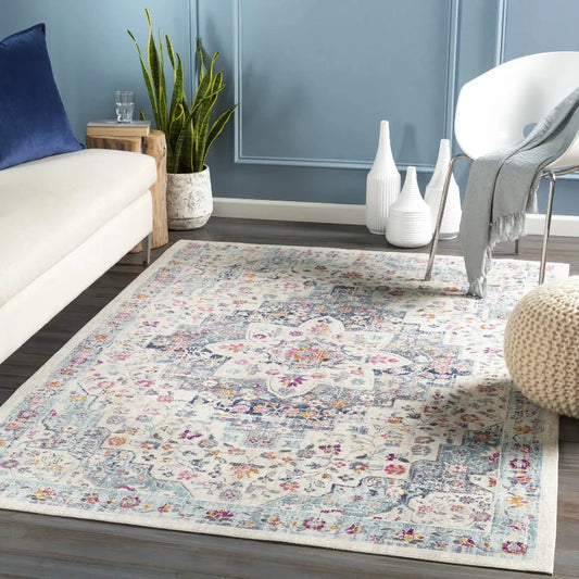 Élégance ethnique : tapis à motif de cour persane pour la décoration de grandes surfaces