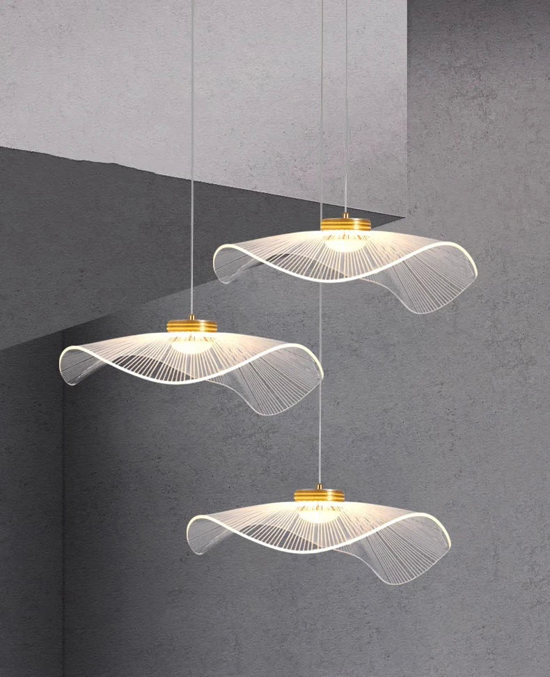 Iluminación elegante: lámparas colgantes de cristal contemporáneas 