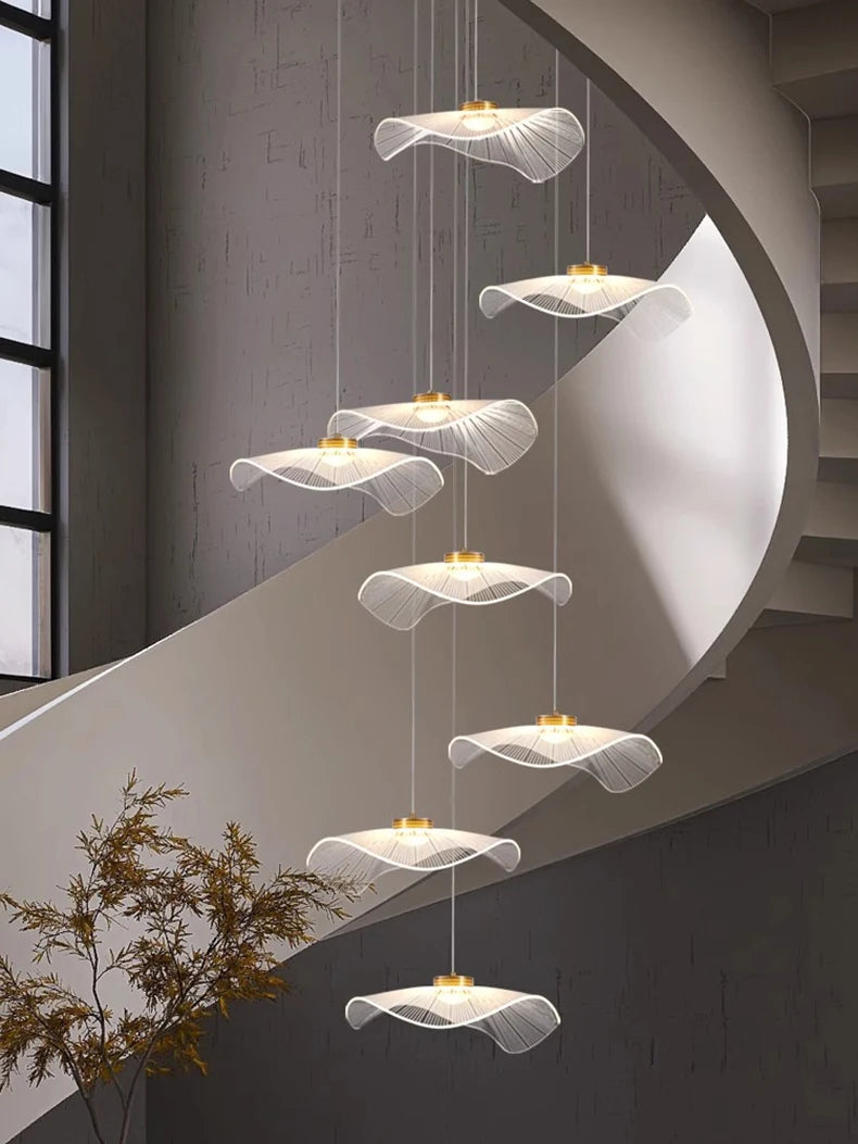 Iluminación elegante: lámparas colgantes de cristal contemporáneas 