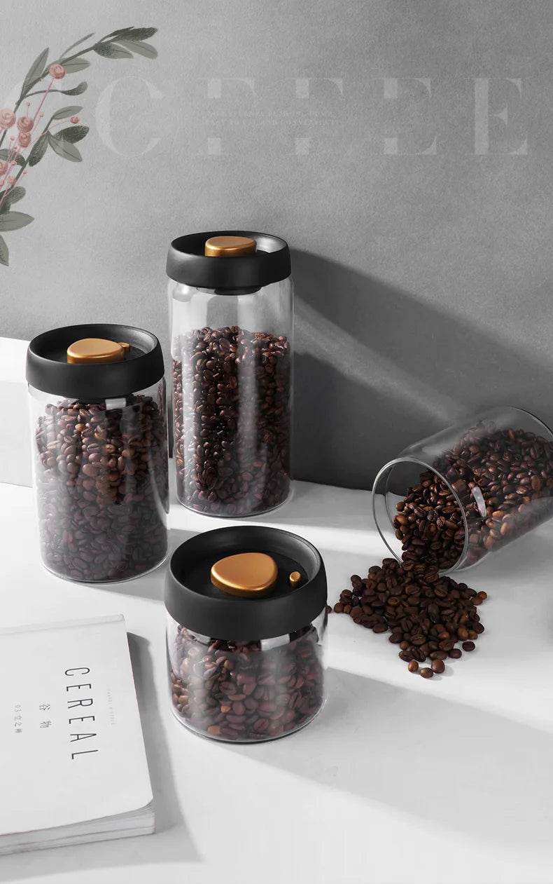 FreshLock - Vacuum Sealed Food Storage Jar for Kitchen Essentials