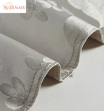 Silken Splendor - Collection de literie européenne en jacquard gris