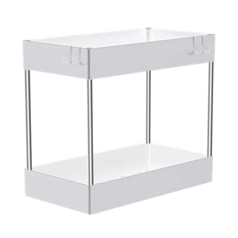 Hideaway Helper - 2-Tier Under Sink Cabinet Rack