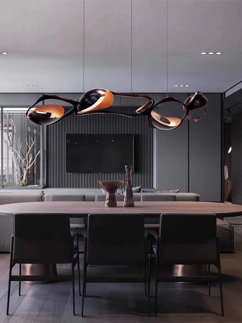 Lumina Flow - Modern LED Pendant Lights for Living Spaces