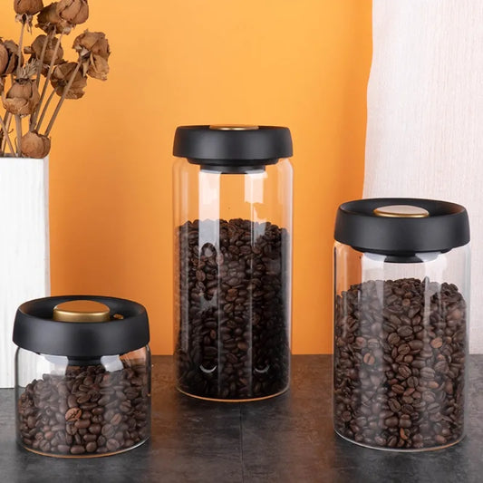 FreshLock - Vacuum Sealed Food Storage Jar for Kitchen Essentials