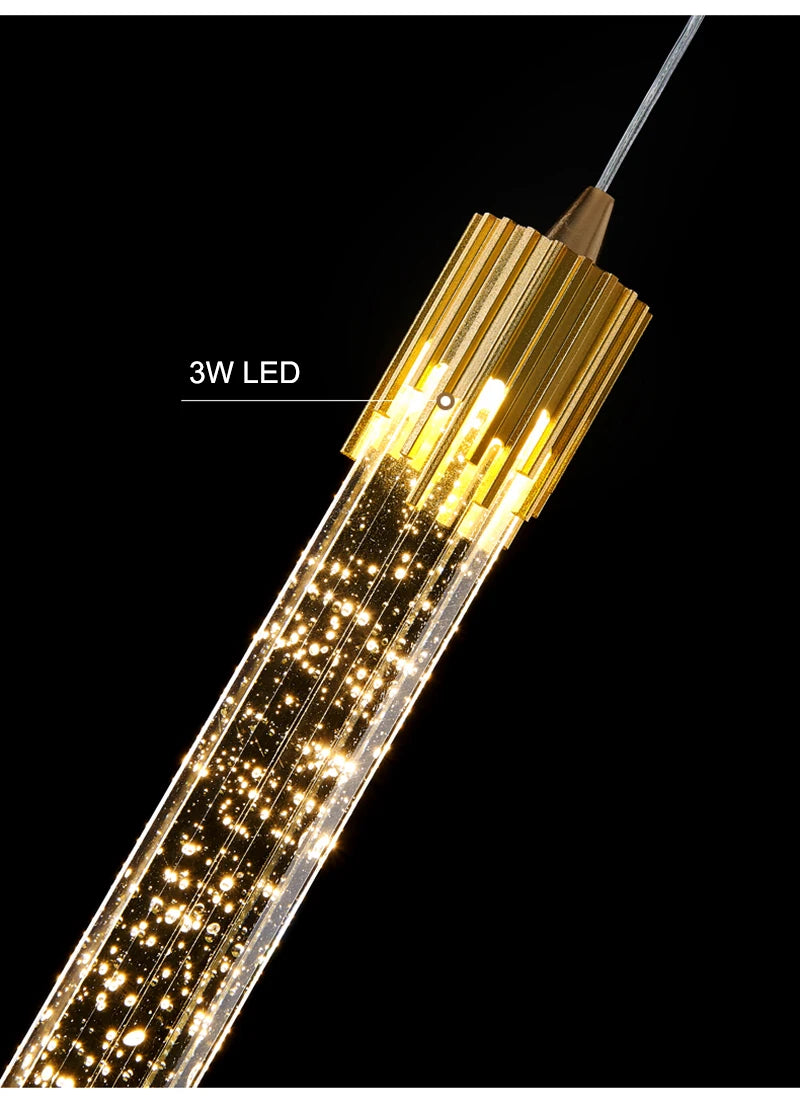 Luxe Lightfall - Lustre en cristal pour espaces contemporains