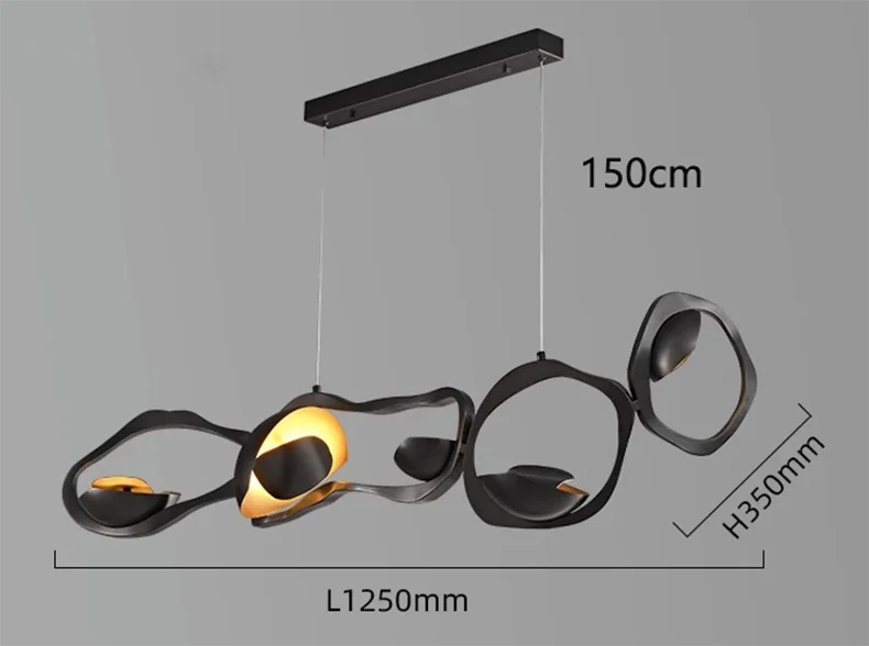 Lumina Flow - Lampes suspendues LED modernes pour espaces de vie