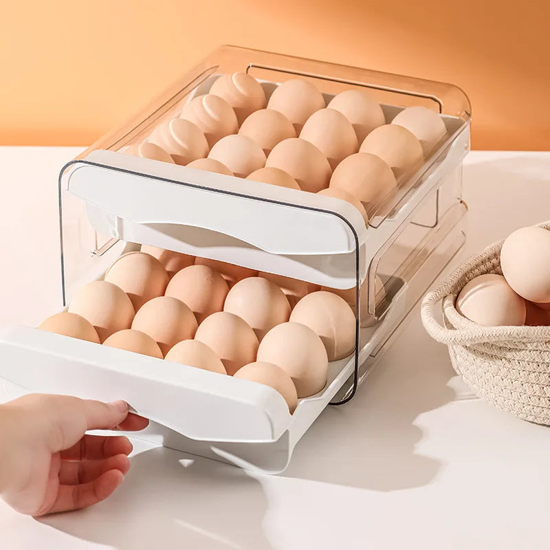 Egg Glide - Dispensador automático de huevos rodantes para frigoríficos