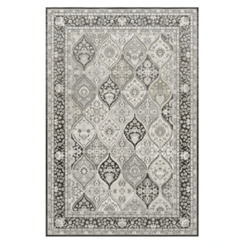 Charme marocain de luxe – Tapis de style américain pour une décoration de salon simple.