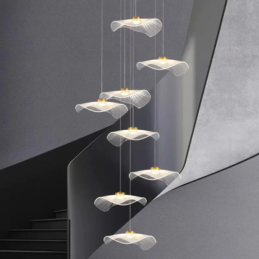 Éclairage élégant - Lampes suspendues contemporaines en cristal